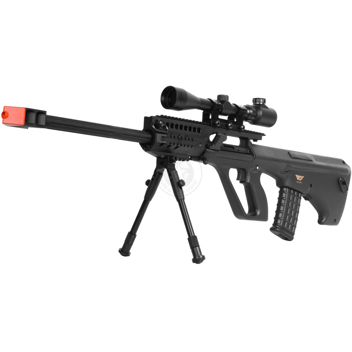 skrútiť Koncová tabuľka vhodnosť airsoft bullpup sniper rifle plat