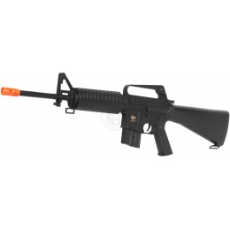 JG Airsoft Full Metal Gearbox M16A1 Carbine AEG w/ Fixed Full Stock
