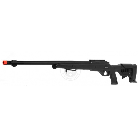 515 FPS WellFire MB11B Full Metal Bolt Action Sniper Rifle - BLACK