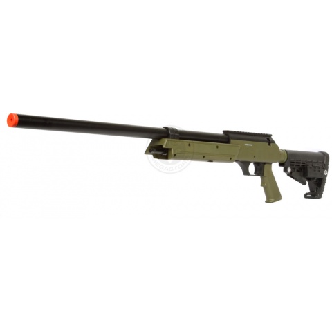 500 FPS WellFire MB13A APS SR-2 Bolt Action Sniper Rifle - OD GREEN