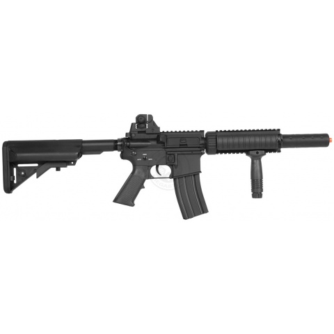415 FPS Airsoft DBoys Full Metal Quad Rail M4 CQB-SD AEG Rifle