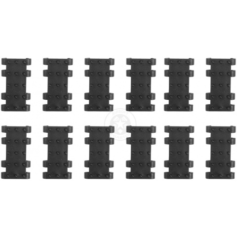 JBU Set of 12 RIS Rail Cover Panels - BLACK