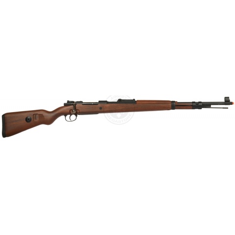 Double Bell WWII Kar 98 Bolt Action Airsoft Carbine Rifle (Color: Faux Wood)