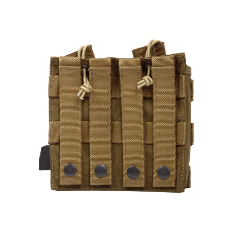 Flyye Industries 1000D MOLLE EV Double Magazine Pouch - COYOTE BROWN