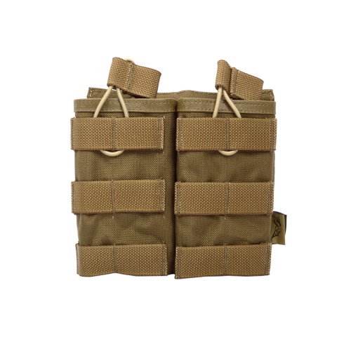 Flyye Industries 1000D MOLLE EV Double Magazine Pouch - COYOTE BROWN