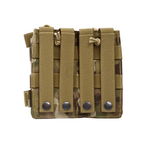 Flyye Industries Airsoft 1000D Double Magazine Pouch - MULTICAM