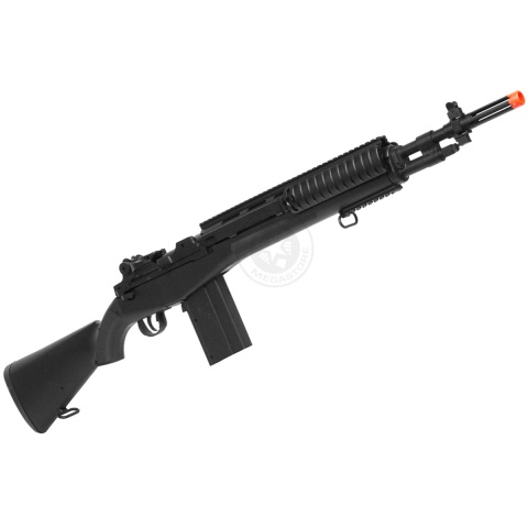 380 FPS TSD M14 RIS High-Powered Spring Sniper Rifle - BLACK