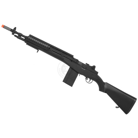 380 FPS TSD M14 RIS High-Powered Spring Sniper Rifle - BLACK