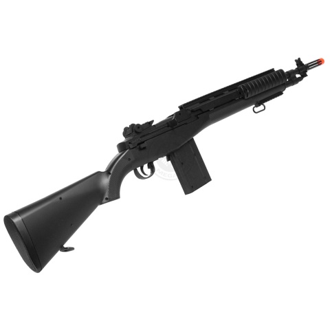380 FPS TSD M14 RIS High-Powered Spring Sniper Rifle - BLACK