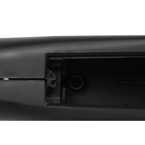 TSD M14 RIS Spring Sniper Rifle w/ Red Dot Scope & Flashlight - BLACK