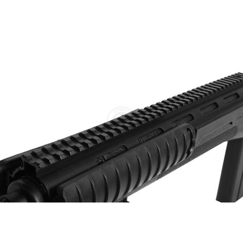360 FPS TSD M14 RIS CQB High-Powered Spring Sniper Rifle - BLACK