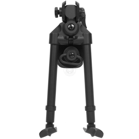 AGM Airsoft Full Metal Quick Release Bipod w/ Universal Sling Mount