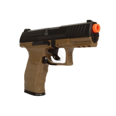 Umarex Licensed Walther PPQ Airsoft Spring Pistol w/ Locking Slide (Color: Tan)