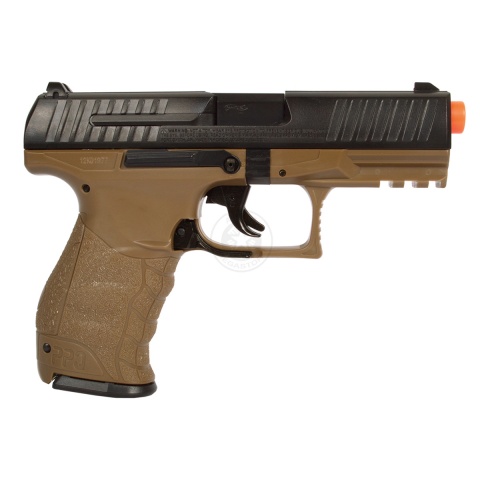 Umarex Licensed Walther PPQ Airsoft Spring Pistol w/ Locking Slide (Color: Tan)