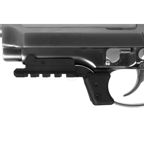 NcStar Accessory Rail Adapter for M9 Style Airsoft Pistols w/ Trigger Guard Mount