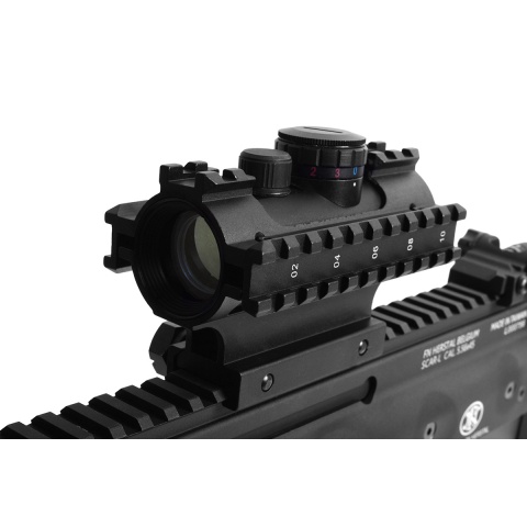 NcStar D3RS135 Tactical 3-Rail Sighting System Red/Green/Blue Dots
