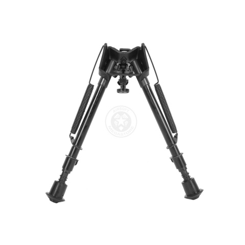 NcStar Airsoft Bipod w/ Notched Locking Legs and 3 Mount Adapters