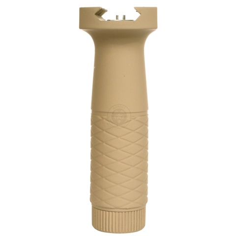 AIM Sports Tactical Rubberized Heavy Duty Vertical Foregrip - TAN