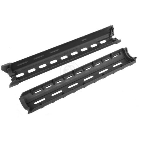 Magpul PTS MOE Hand Guard, Rifle Length for M16 AEG Rifles - BLACK