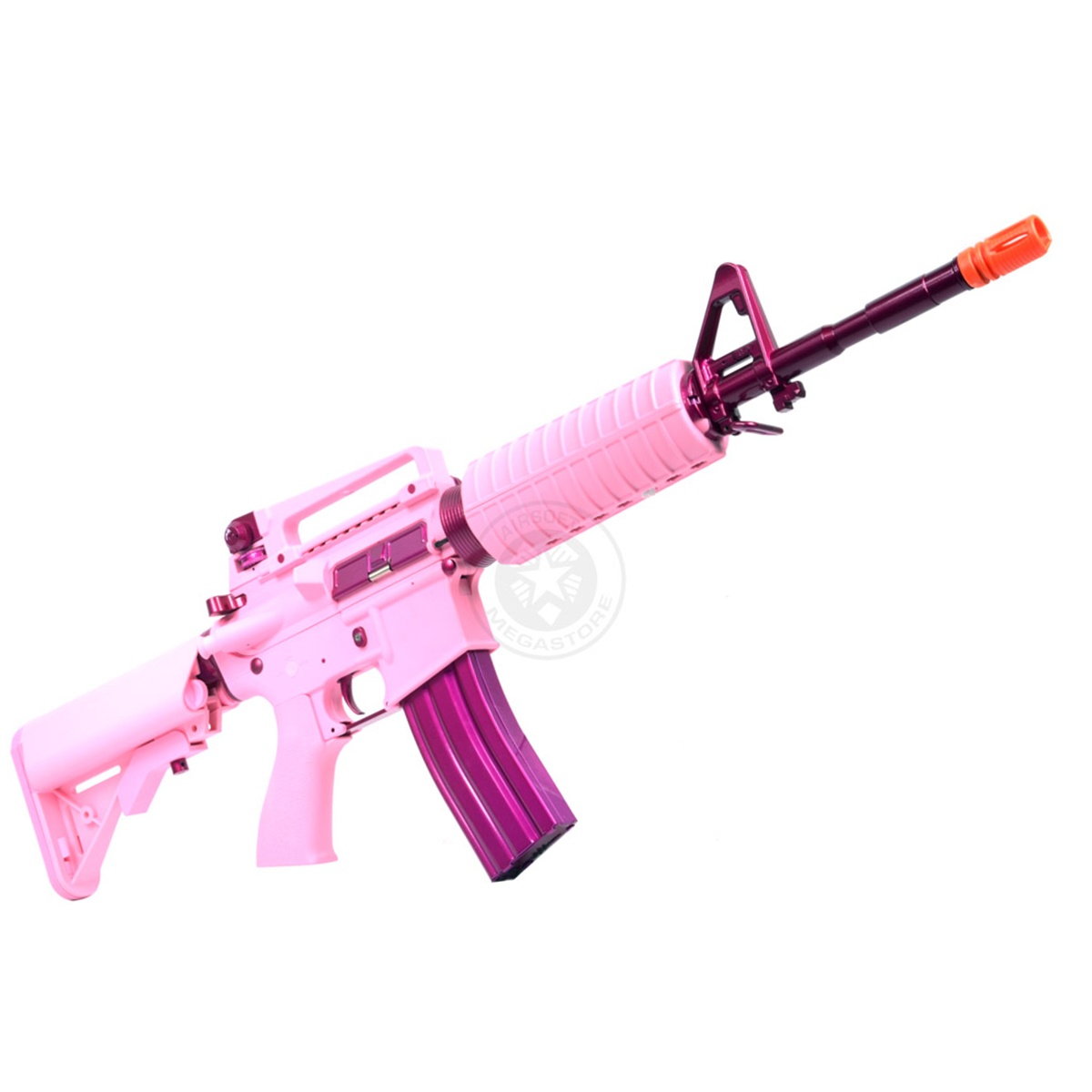 G&G "Femme Fatale" Special Edition Carbine Combat Machine Airsoft AEG Rifle Pink 