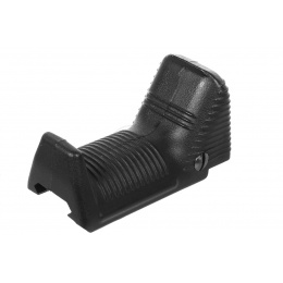 APS Airsoft Polymer Dynamic Hand Stop Angled Fore Grip - BLACK