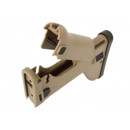 DBoys M4-TDW / MK16 Replacement Tactical Airsoft Rear Stock - TAN