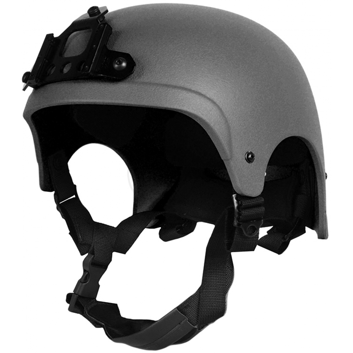 GForce High Cut IBH Airsoft Helmet w/ NVG Shroud BLACK Airsoft