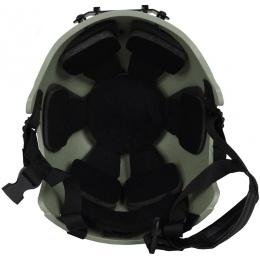 G-Force High Cut IBH Airsoft Helmet w/ NVG Shroud - OD GREEN