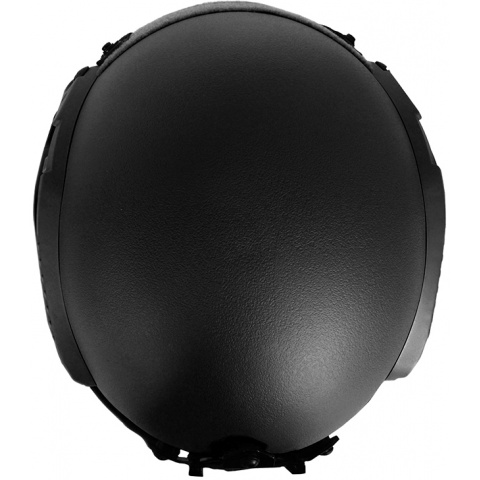 G-Force Tactical IBH Airsoft Helmet w/ NVG Shroud & Side Rails - BLACK