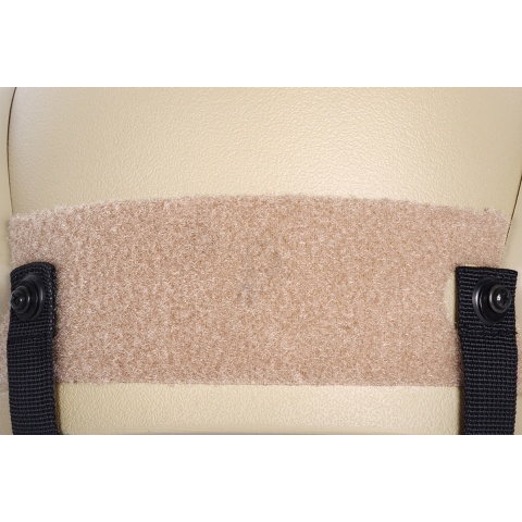 G-Force Tactical IBH Airsoft Helmet w/ NVG Shroud & Side Rails - TAN