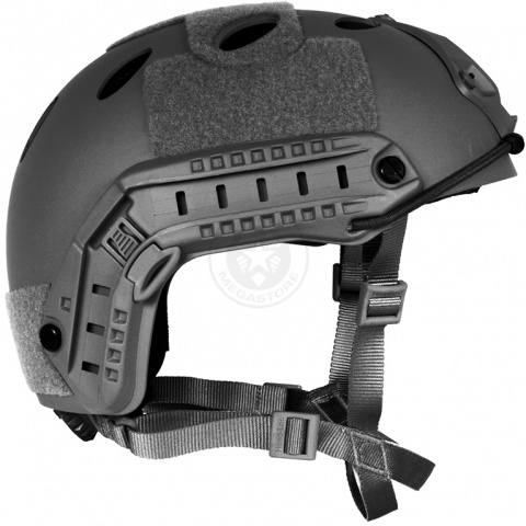 G-Force Tactical Operator BUMP Helmet w/ Side Accessory Rails - BLACK