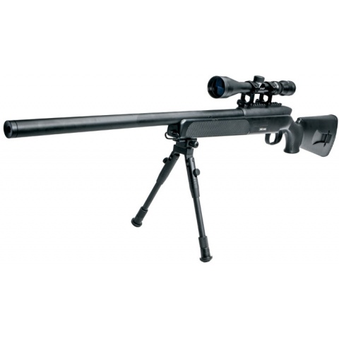 ASG Steyr Licensed SSG 69 P2 Airsoft Bolt Action Sniper Rifle - BLACK