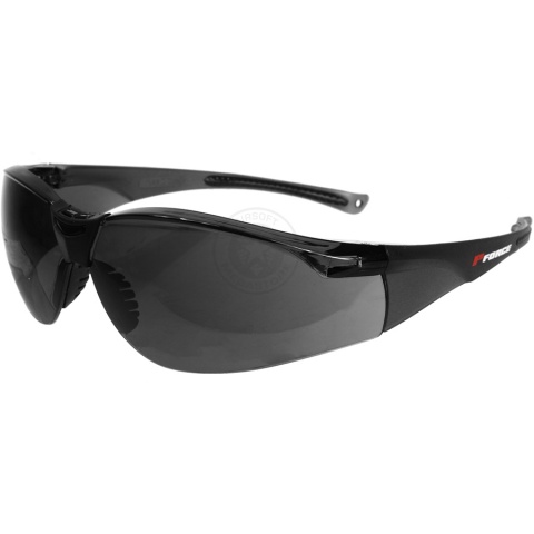 P-Force Impact Resistant Safety Shooting Glasses - Smoke Gray Lens