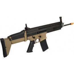400 FPS VFC Licensed FN Herstal MK16 SCAR-L AEG Rifle - BLACK/TAN