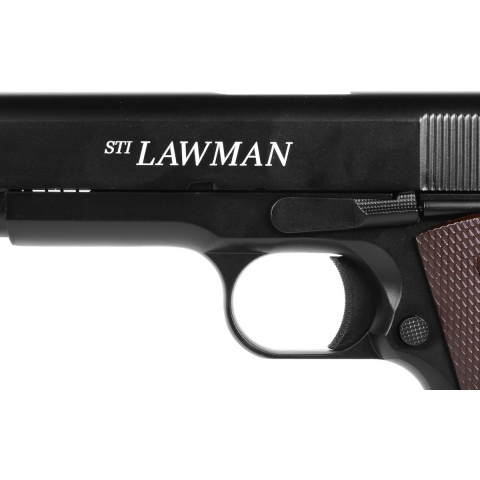 ASG Licensed STI Lawman 1911A1 CO2 Blowback Airsoft Pistol
