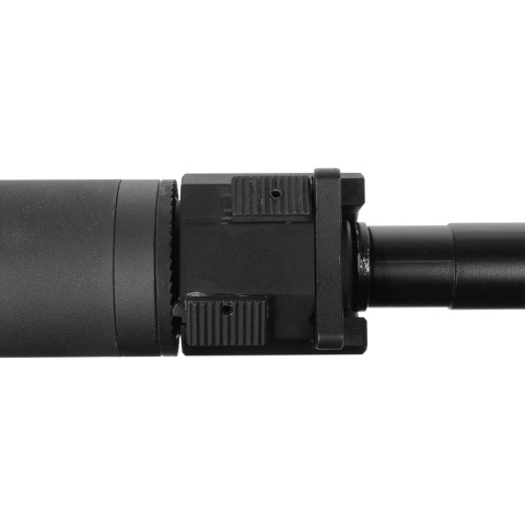 ASG B&T Rotex III A Airsoft Mock Suppressor Barrel Extension - GRAY