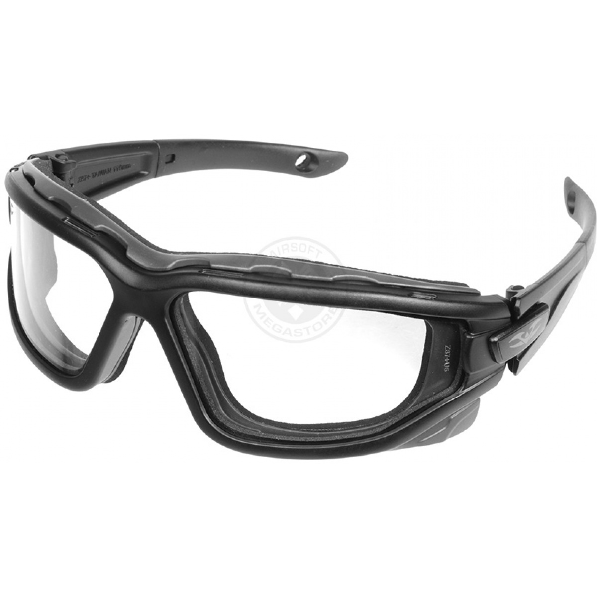 Valken Airsoft ANSI Z87 Rated VTAC Zulu Tactical Goggles Clear