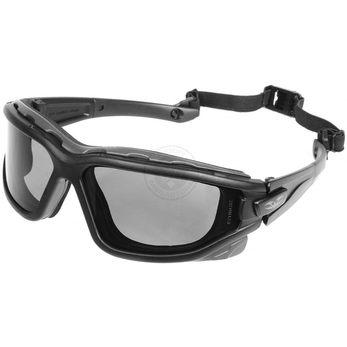 Valken Airsoft ANSI Z87 Rated VTAC Zulu Tactical Goggles Gray