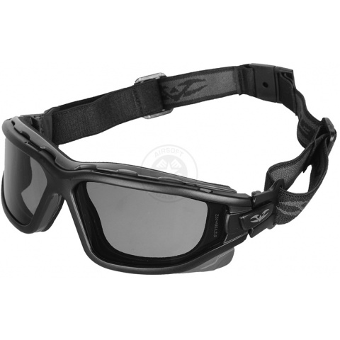 Valken Airsoft ANSI Z87 Rated V-TAC Zulu Tactical Goggles - Gray