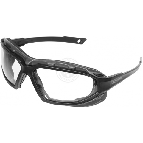 Valken Airsoft ANSI Z87 Rated V-TAC Echo Convertible Goggles - Clear