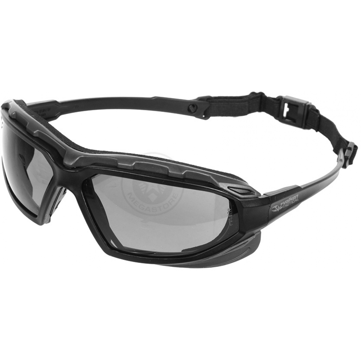 Valken Airsoft ANSI Z87 Rated VTAC Echo Goggles Gray Airsoft Megastore