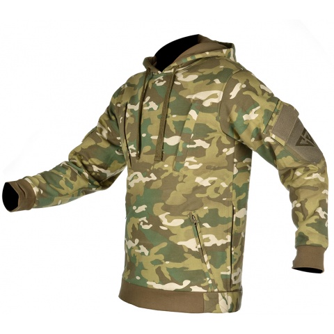 Cast Gear Tactical Pullover Hoodie w/ Hook and Loop Panels - C-Cam