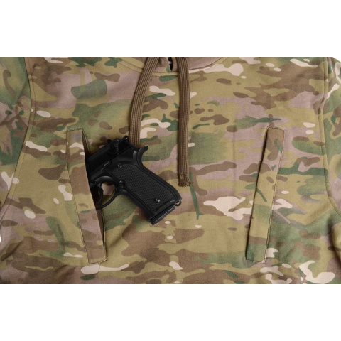 Cast Gear Tactical Pullover Hoodie w/ Hook and Loop Panels - C-Cam