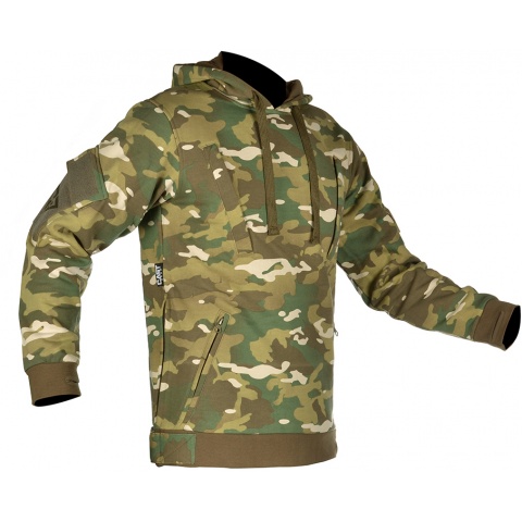 Cast Gear Tactical Pullover Hoodie w/ Hook and Loop Panels - C-Cam