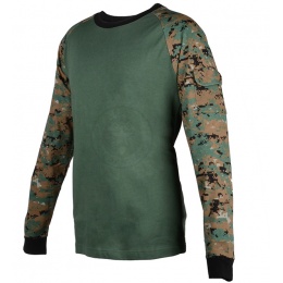 Cast Gear Tactical Combat Shirt - WOODLAND MARPAT