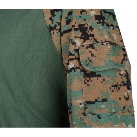 Cast Gear Tactical Combat Shirt - WOODLAND MARPAT