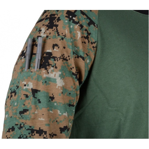 Cast Gear Tactical Combat Shirt - WOODLAND MARPAT