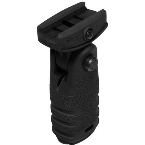 MFT Mission First Tactical React Folding Vertical Grip - BLACK