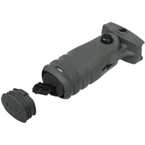 MFT Mission First Tactical React Folding Vertical Grip - FOLIAGE