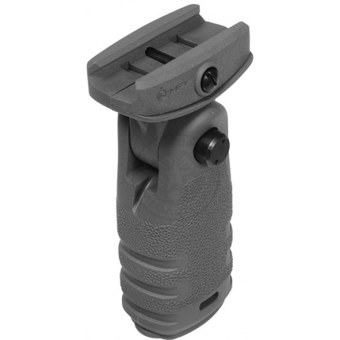 MFT Mission First Tactical Airsoft React Folding Vertical Grip - GRAY